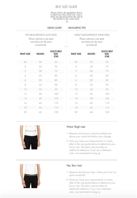 belt sizes for gucci|Gucci belt size chart men's.